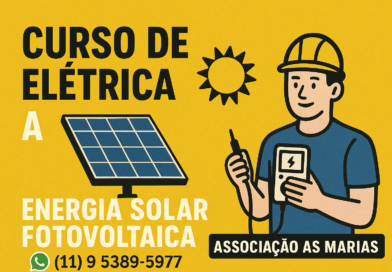 🔌 Curso de Elétrica com Energia Solar Fotovoltaica ☀️
